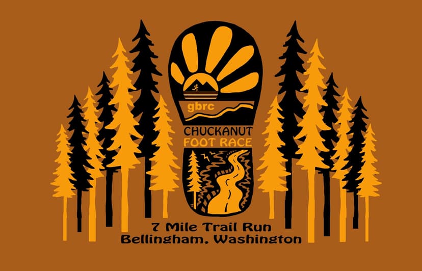 Chuckanut Foot Race logo